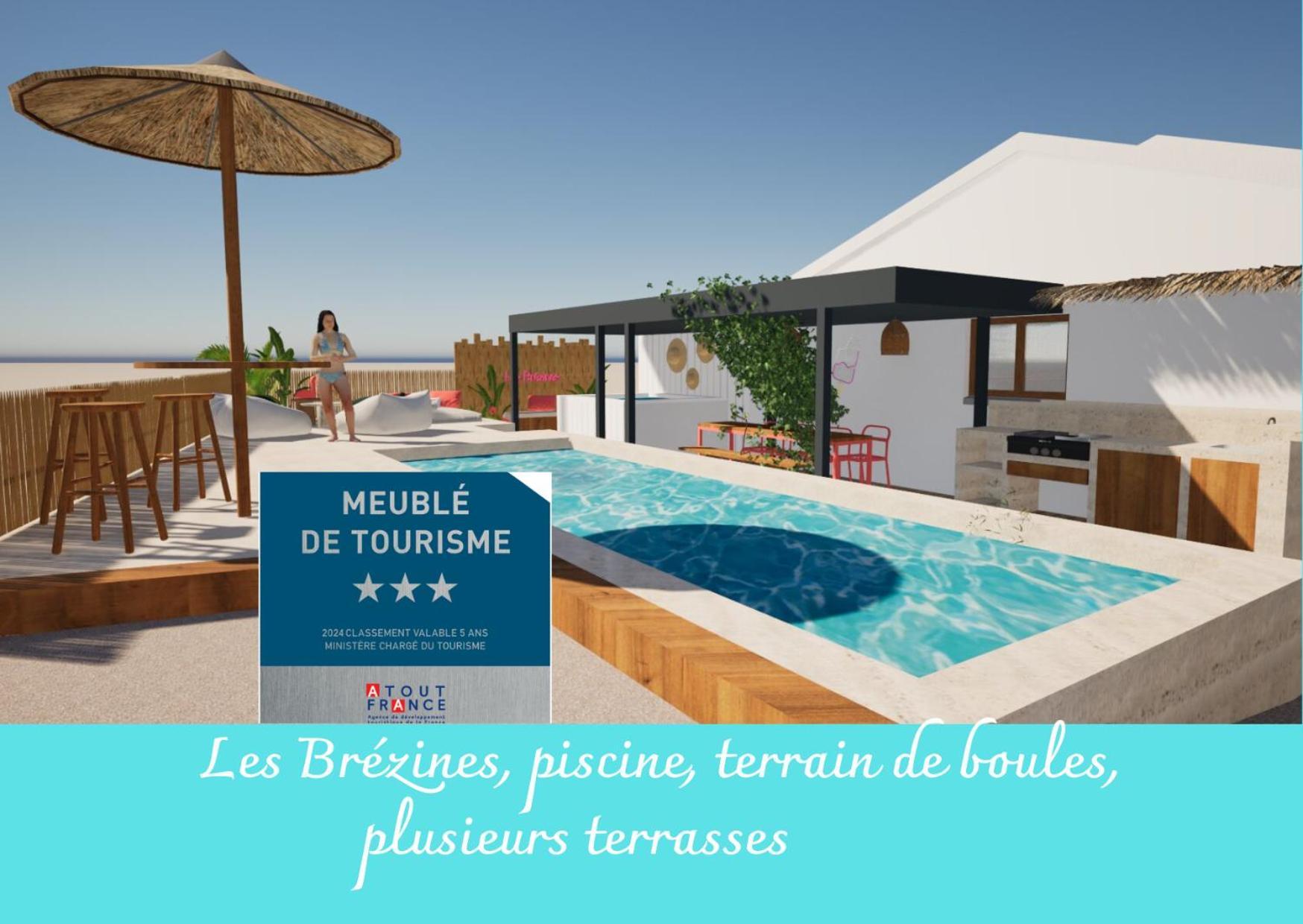 Les Brezines - Maison Clim Terrasse Piscine Au Coeur De Mus Maisoncarreeconciergerie Exteriér fotografie